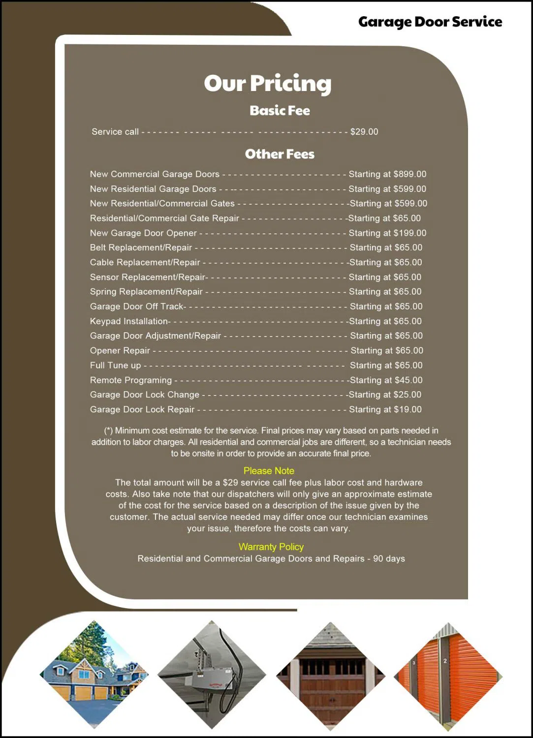 Azalea Park State Garage Door Service Azalea Park, FL 407-366-2580